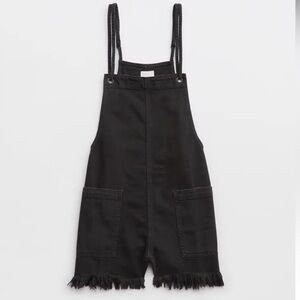 Aerie Double Strap Shortalls Size M